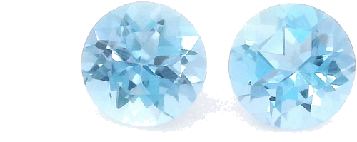0.48 carat BLUE Round Aquamarine (1)
