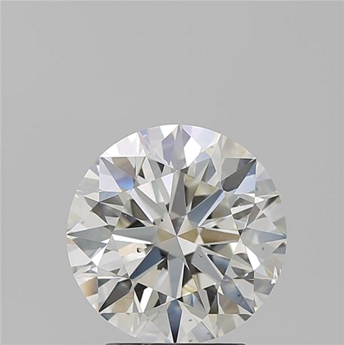 3.01 carat J-SI1 Excellent cut Natūralus Round Deimantas (1)