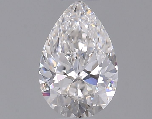 0.39 carat G-VVS1 Natūralus Pear Deimantas (1)