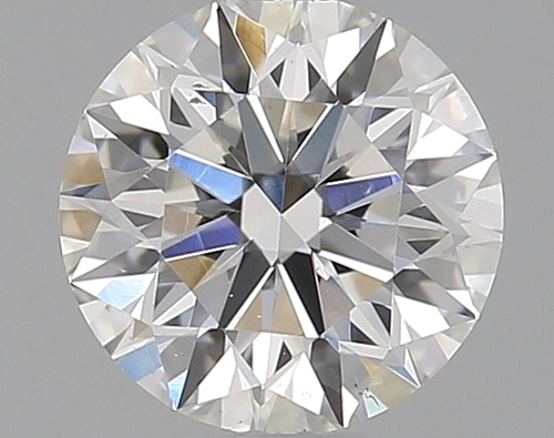 0.51 carat F-SI1 Excellent cut Natūralus Round Deimantas (1)