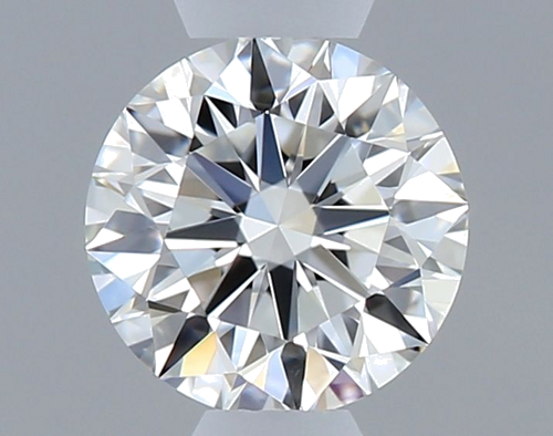 0.41 carat F-VVS1 Excellent cut Natūralus Round Deimantas (1)