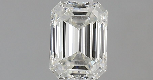 0.7 carat I-VVS2 Natūralus Emerald Deimantas (1)