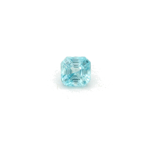 1.02 carat BLUE STEP cut Octagonal Zircon (1)
