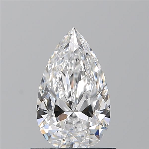 0.8 carat E-VVS2 Natūralus Pear Deimantas (1)
