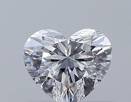0.35 carat D-VVS2 Natūralus Heart Deimantas (1)