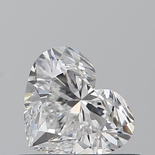 0.57 carat E-VS2 Natūralus Heart Deimantas (1)