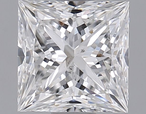 1.01 carat F-SI1 Natūralus Princess Deimantas (1)