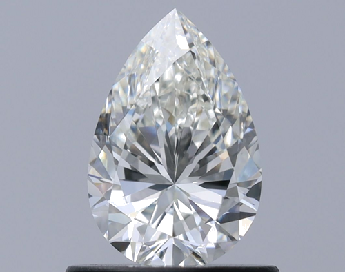 0.72 carat I-VVS1 Natūralus Pear Deimantas (1)