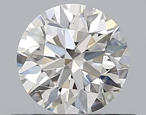 0.51 carat G-SI1 Excellent cut Natūralus Round Deimantas (1)