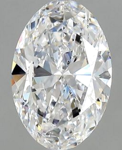 1.91 carat D-SI1 Natūralus Oval Deimantas (1)