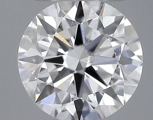 0.4 carat F-SI2 Excellent cut Natūralus Round Deimantas (1)