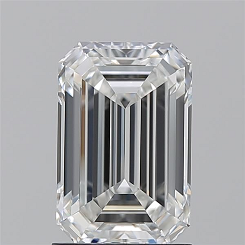 1.7 carat F-VVS1 Natūralus Emerald Deimantas (1)