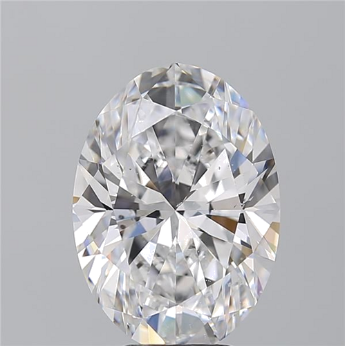 6.02 carat D-SI1 Natūralus Oval Deimantas (1)