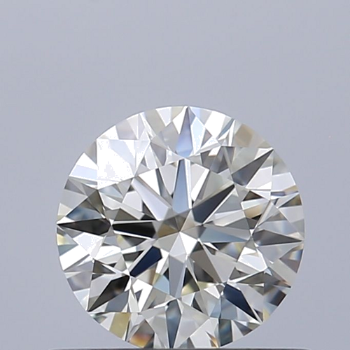 0.64 carat K-VVS2 Excellent cut Natūralus Round Deimantas (1)