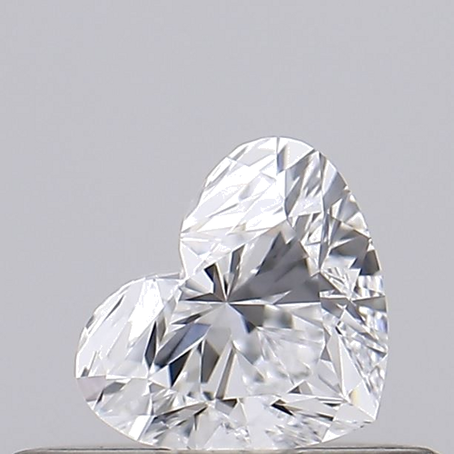 0.25 carat D-VVS1 Natūralus Heart Deimantas (1)