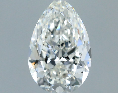 0.5 carat G-VS1 Natūralus Pear Deimantas (1)