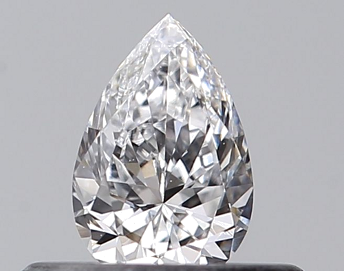 0.28 carat D-VS2 Natūralus Pear Deimantas (1)