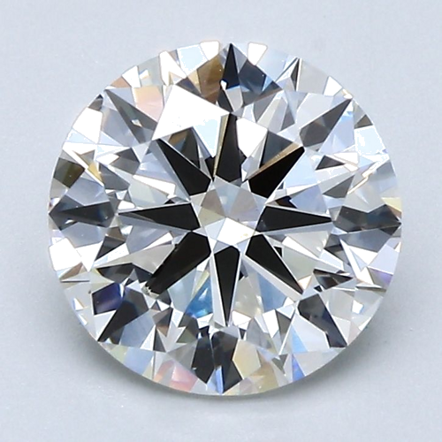 2.03 carat H-VS2 GD cut Natūralus Round Deimantas (1)