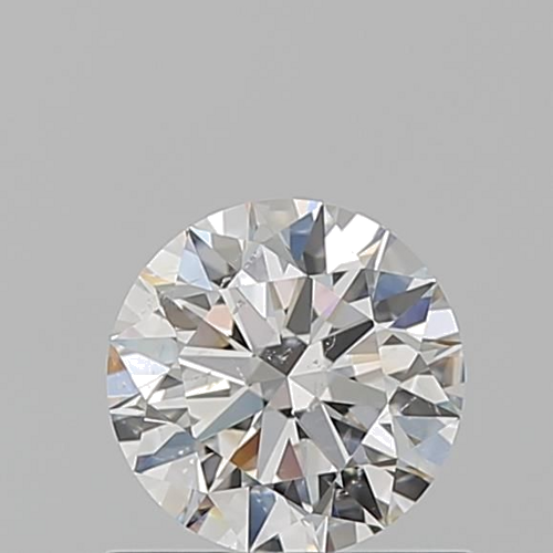 0.74 carat G-SI2 Excellent cut Natūralus Round Deimantas (1)