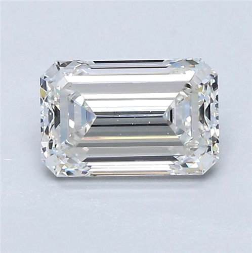 1.56 carat F-VVS1 Natūralus Emerald Deimantas (1)