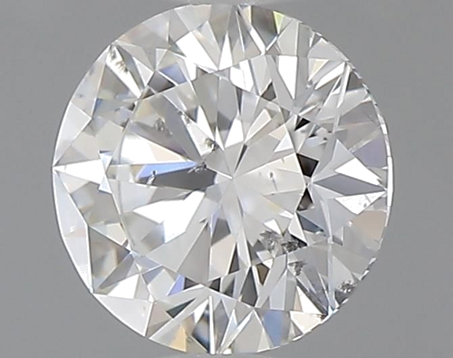 0.5 carat G-SI2 Excellent cut Natūralus Round Deimantas (1)