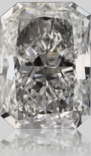 0.3 carat E-SI1 Natūralus Radiant Deimantas (1)