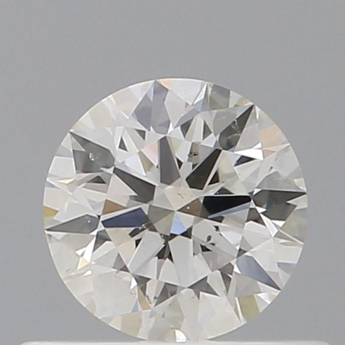 0.42 carat J-SI1 Excellent cut Natūralus Round Deimantas (1)