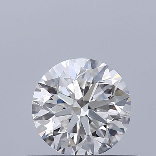 0.5 carat F-VVS2 Very Good cut Natūralus Round Deimantas (1)