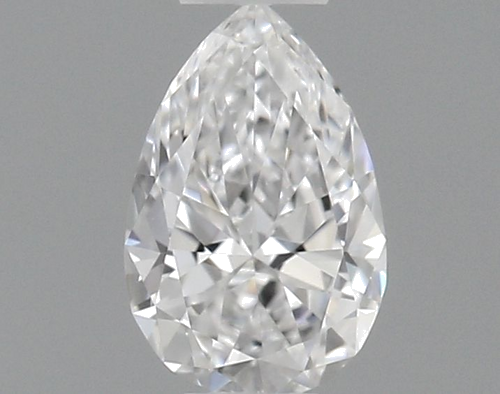 0.25 carat D-VVS2 Natūralus Pear Deimantas (1)