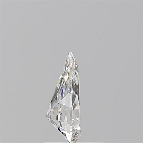 0.71 carat F-IF Natūralus Pear Deimantas (1)