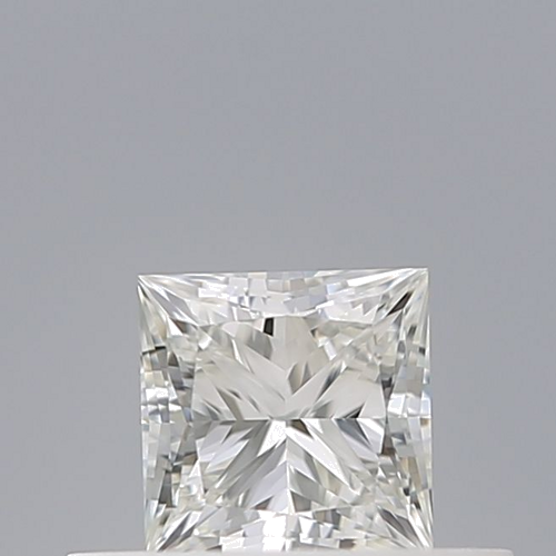 0.38 carat I-VVS2 Natūralus Princess Deimantas (1)