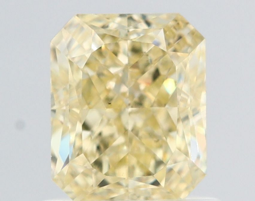 1.01 carat Fancy Yellow-VS2 Natūralus Radiant Deimantas (1)