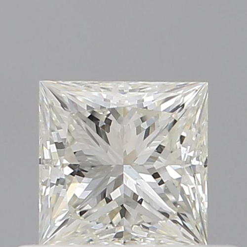 0.5 carat I-SI1 Natūralus Princess Deimantas (1)