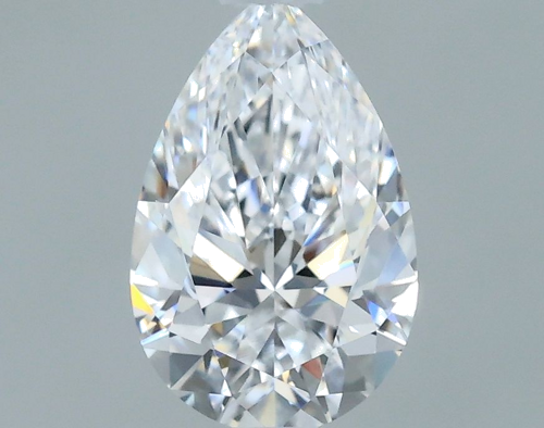 0.57 carat D-IF Natūralus Pear Deimantas (1)