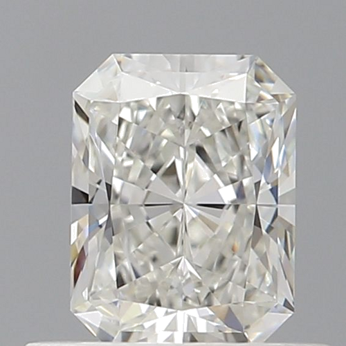 0.59 carat G-VVS1 Natūralus Radiant Deimantas (1)
