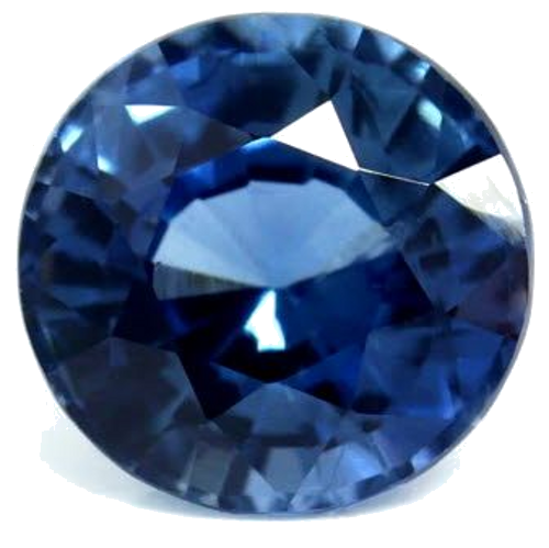 1.06 carat BLUE Round Safyras (1)