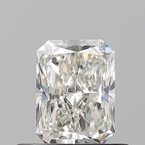 0.5 carat J-VS2 Natūralus Radiant Deimantas (1)