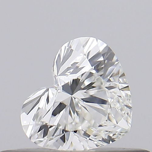 0.25 carat H-IF Natūralus Heart Deimantas (1)