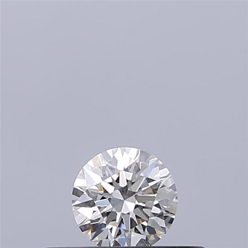 0.19 carat F-VVS1 Excellent cut Natūralus Round Deimantas (1)