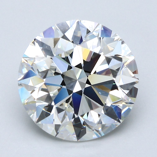 5.01 carat H-VS2 Excellent cut Natūralus Round Deimantas (1)