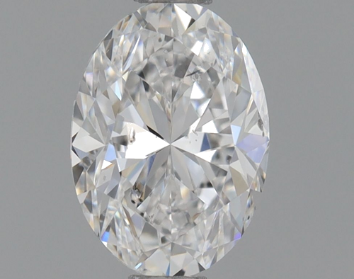 0.8 carat D-SI2 Natūralus Oval Deimantas (1)