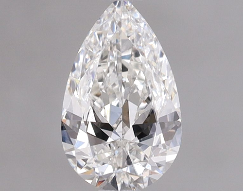 0.5 carat G-VS2 Natūralus Pear Deimantas (1)