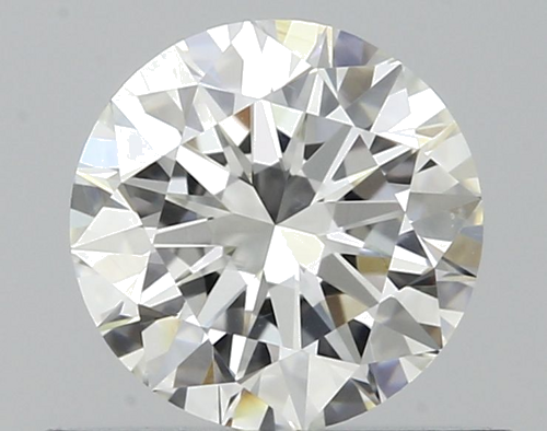 0.5 carat F-VS2 Excellent cut Natūralus Round Deimantas (1)