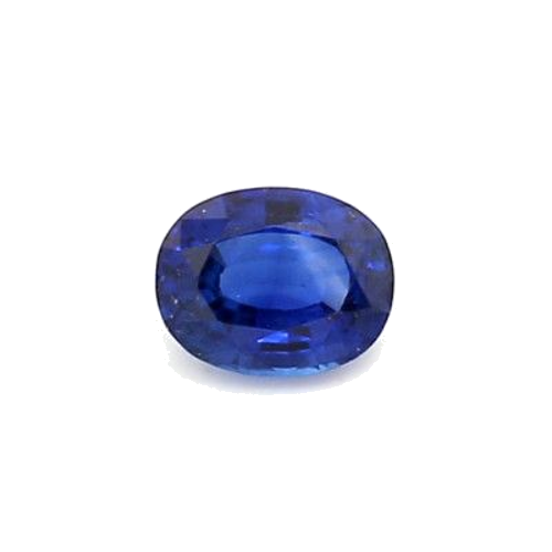 0.41 carat BLUE BRILLIANTSTEP cut Oval Safyras (1)