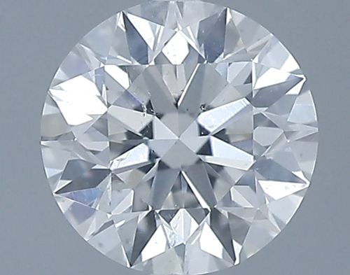 0.44 carat F-SI1 Excellent cut Natūralus Round Deimantas (1)