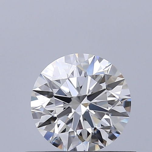 0.52 carat F-VVS1 Excellent cut Natūralus Round Deimantas (1)