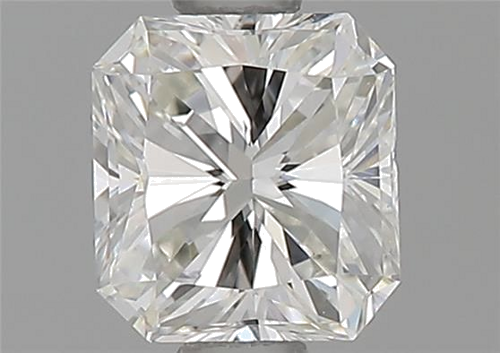 0.61 carat H-VVS2 Natūralus Radiant Deimantas (1)