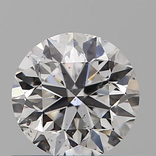 0.5 carat F-SI2 GD cut Natūralus Round Deimantas (1)