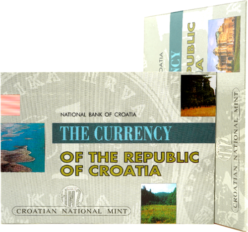 1993 Croatia BU Kuna Coin Set (1)