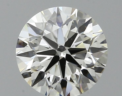 0.5 carat H-VVS2 Very Good cut Natūralus Round Deimantas (1)